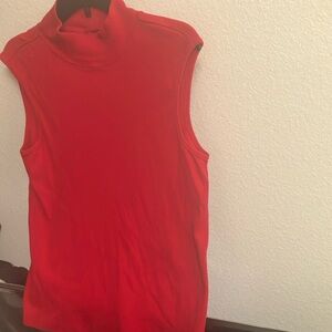 FINAL MARKDOWN Pappagallo Red Sleeveless Top xl